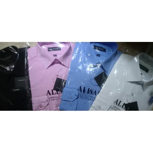 Foto Produk ALISAN Kemeja Polos Reguler Lengan Panjang //Size 16,5 - 17,5//JUMBO - 17 dari Alisan Asli