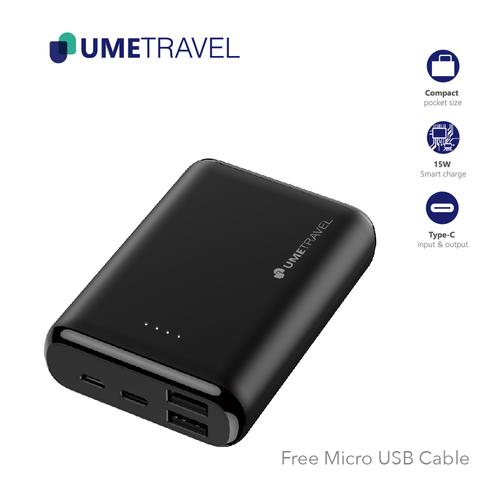Gambar Power Bank 10000mAh UMETRAVEL Trip10C 15w Multiple Output & Input dari UMETRAVEL Kab. Kepulauan Meranti Tokopedia