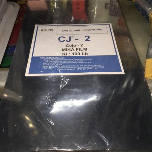 Jual cover jilid plastik mika a4 100 lembar / cover jilid plastik mika ...
