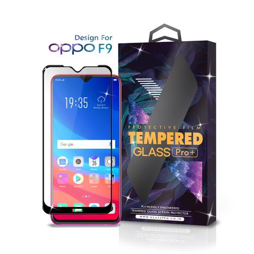 Foto Produk Tempered Glass Oppo F9 Full Cover Black - Premium Glass Pro dari Glass Pro Indonesia