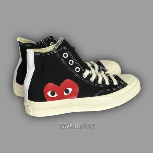 converse high comme des garcons