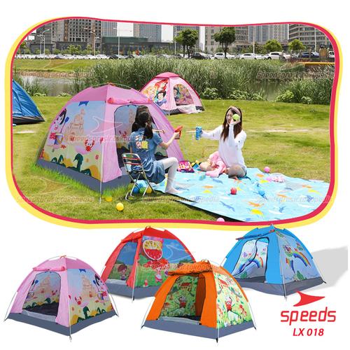 Gambar TENDA ANAK KARAKTER KARTUN TERMURAH New 018-15 - Biru dari Speeds Official Store Kota Surabaya Tokopedia