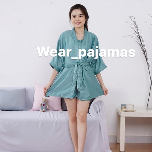 Gambar PIYAMA KIMONO 3in1 TERMURAH LIMITED COLOUR dari Wear Pajamas Jakarta Pusat Tokopedia