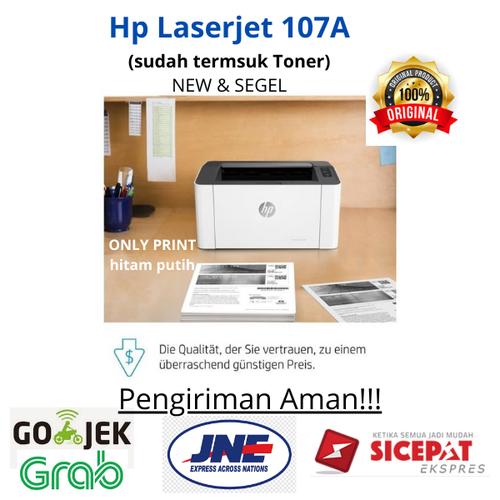 hp laserjet 107a single function mono printer