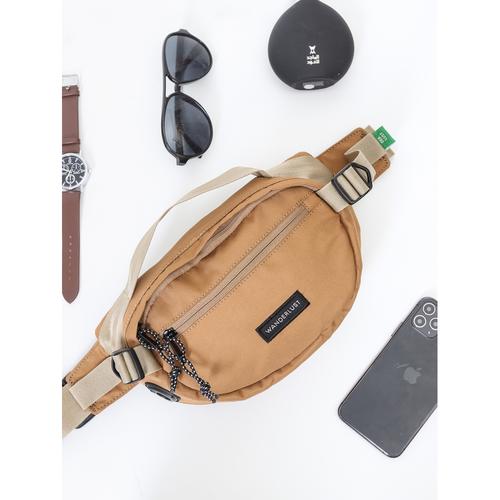 Foto Produk Wanderlust Waistbag Fannypack Hip Bag Tas Selempang Little Paris Khaki dari Wanderlustbag Official
