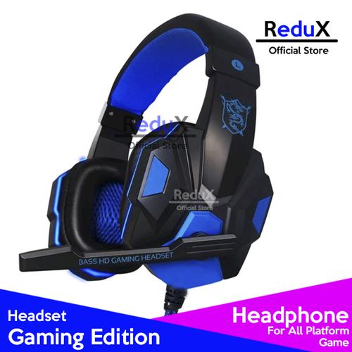 Jual Gaming Headset Headphone Wired 
