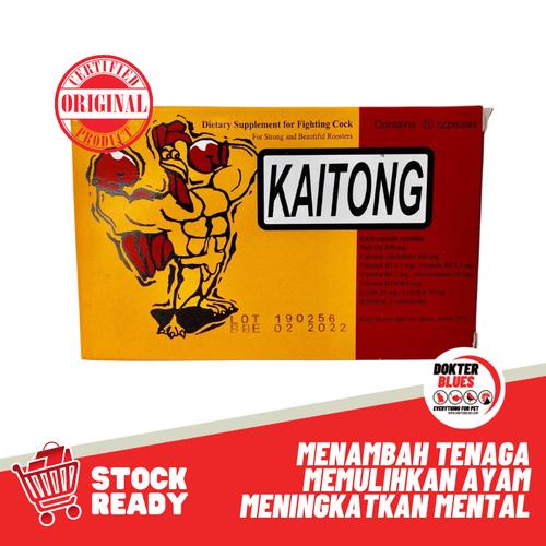 Foto Produk Kaitong Suplemen Penambah Stamina Ayam dari DokterBlues