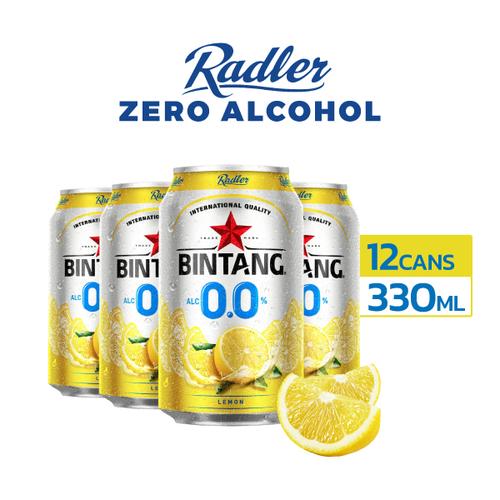 Foto Produk Radler Zero Lemon 0% Soft Drink 330ml Can Multipack 12 dari Drink Corner Bekasi
