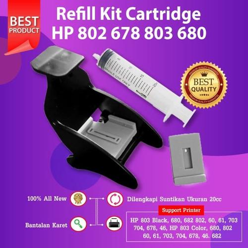 Foto Produk Refill Kit HP 678 802 803 703 704 Penyodot Tinta Cartridge 680 682 46 dari FixPrint Indonesia