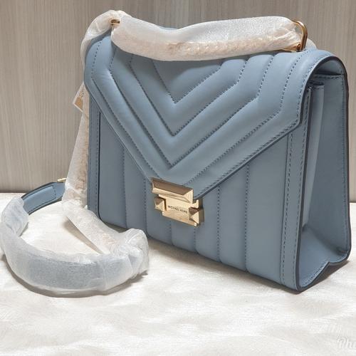 Jual MK Whitney Large Quilted Leather 