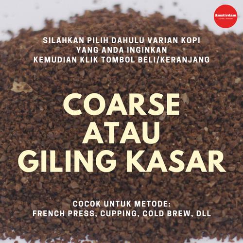 Gambar Kopi Robusta Dampit Tirtoyudo Kualitas Pasar - GILING KASAR dari Amstirdam Coffee undefined Tokopedia
