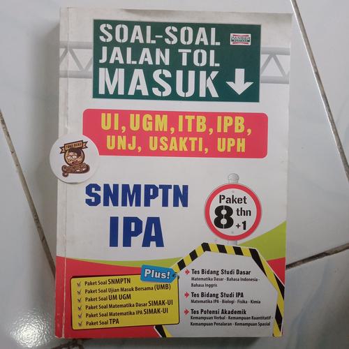 Jual Buku Soal Soal Snmptn Ipa Masuk Ui Ugm Itb Ipb Unj Usakti Uph Jakarta Selatan Tokobukuibu Tokopedia