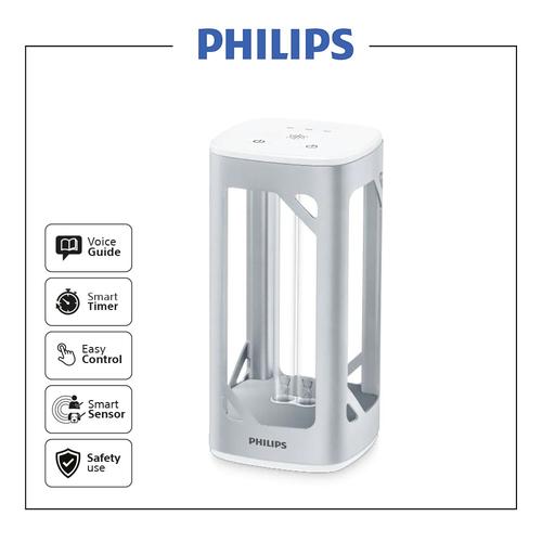 Foto Produk Philips UVC Disinfection Desk Lamp Silver dari Philips Audio Official