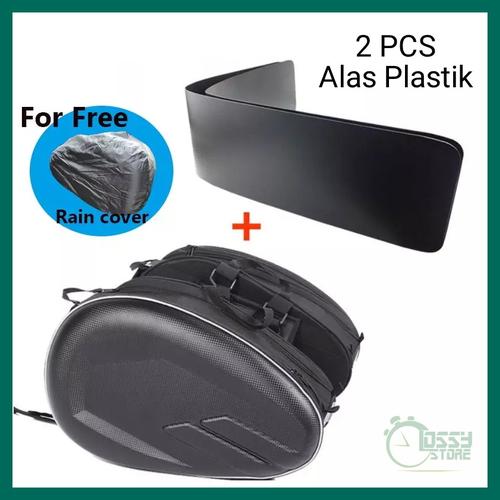 Foto Produk Tas Motor Touring Kominie Side Saddle Bag Widening Capacity 36L-58L dari Glosystore