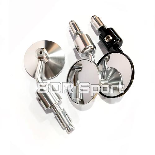 Gambar Spion Jalu Bulat Full Cnc Oberon Vespa Universal - Hitam dari Borobudur Sport Jakarta Barat Tokopedia