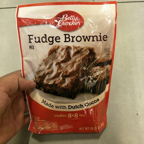 Jual Betty Crocker Fudge Brownie Mix Made With Dutch Cocoa/ Bahan Kue