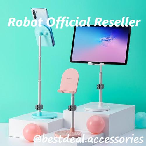 Foto Produk Robot RT-US08 Phone Tablet Holder Stand Liftable (New RT-US04 RT-US06) - Putih dari bestdeal official
