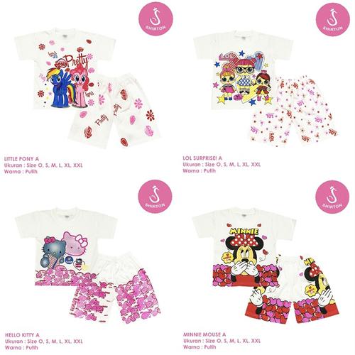 Foto Produk Katalog Baju Setelan Anak Perempuan Size XL Shirton GROSIR - PILIH GAMBAR, Size XL dari shirton