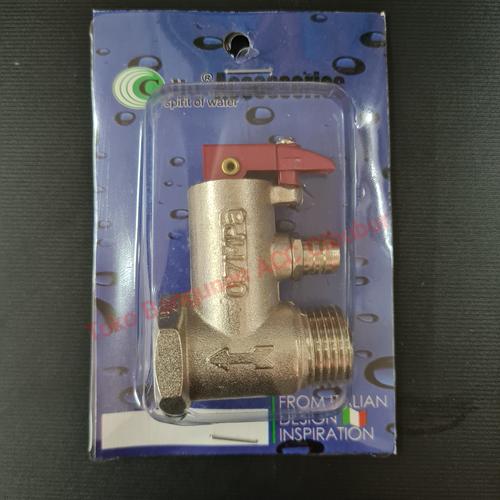 Jual Safety Valve Water Heater 1/2 inch Ariston Modena Kab. Bogor