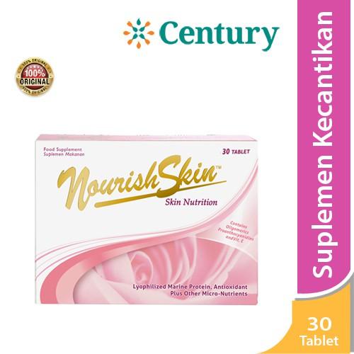 Foto Produk Nourish Skin 30 Tablet / Suplemen Pemutih Kulit / Vitamin Kulit dari CENTURY HEALTHCARE