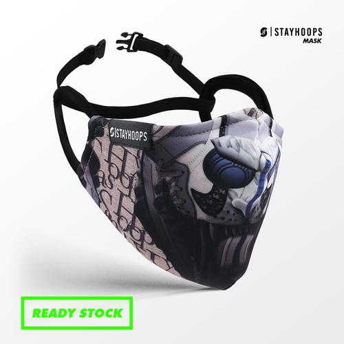 Foto Produk Stayhoops - Masker Kain - Fullprint 2 Layer - AD JOINT dari Stayhoops official