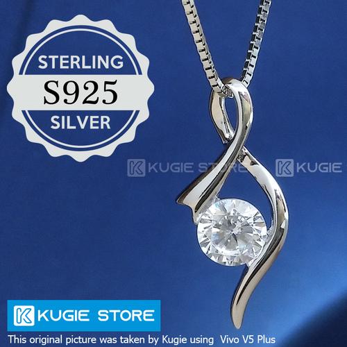 Foto Produk Kalung Perak Silver 925 With Zircons KS16 dari Kugie Store