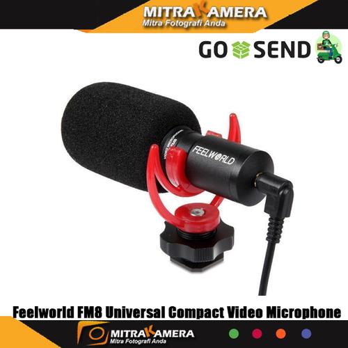 Foto Produk Feelworld FM8 Universal Compact Video Microphone dari mitrakamera