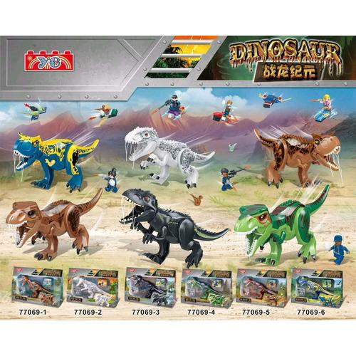 Foto Produk 77069 Lego Dinosaurus Carnotaurus, T-Rex, Indoraptor, Indominus Rex - 3 dari Wil Toys