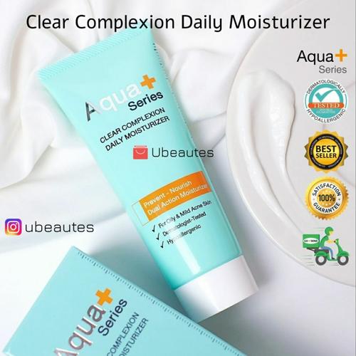 aqua  series clear complexion daily moisturizer