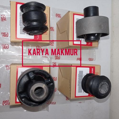 Foto Produk BUSHING BOSH ARM SAYAP DEPAN BESAR KECIL BRIO MOBILIO ORIGINAL SET dari KARYA MAKMUR AUTOPART