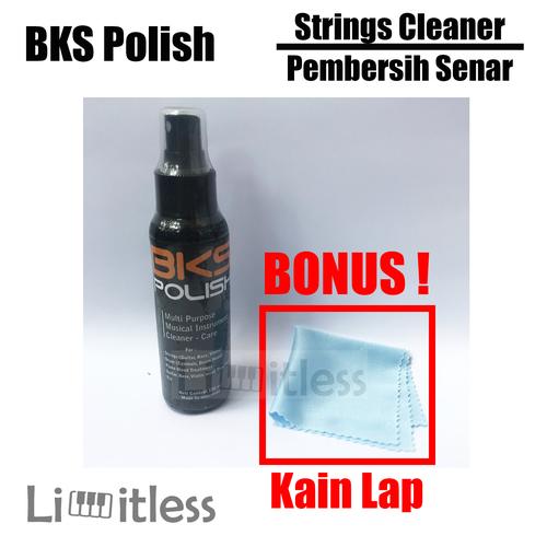 Foto Produk BKS Polish Cleaner Senar, Body, Fret, Cymbal dll dari Limit-less Store
