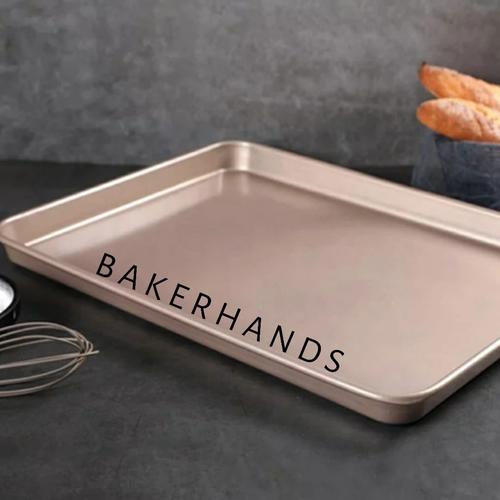 Foto Produk Loyang cookies persegi/cookies tray rectangle - MEDIUM dari Bakerhands