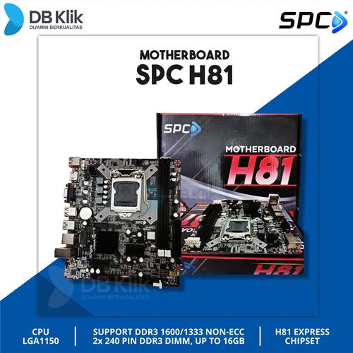 Gambar Motherboard SPC H81 dari dbclick Kota Surabaya Tokopedia