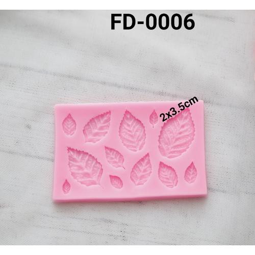 Foto Produk FD-0006 Cetakan silikon coklat fondant puding gumpaste daun dari Yamama Baking