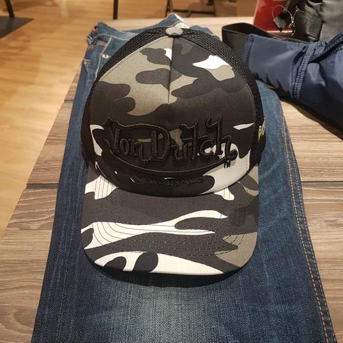 Jual Von Dutch Topi Pria / Army black 