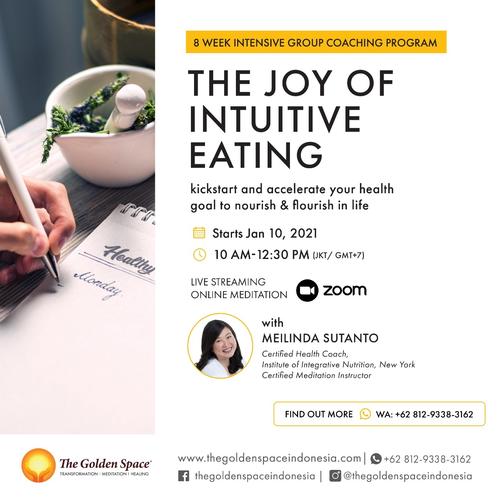 Foto Produk 8 Week Instensive Group Coaching Program : THE JOY OF INTUITIVE EATING dari The Golden Space