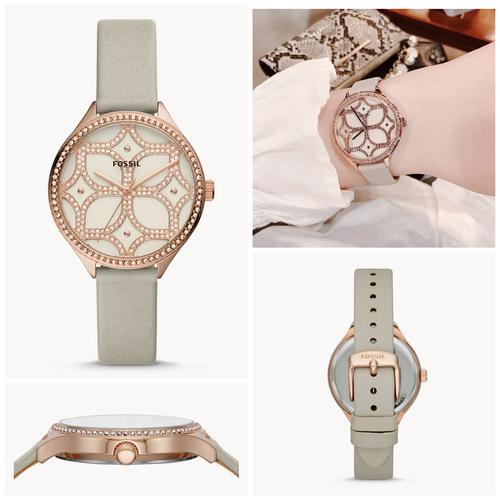 Jual Jam Fossil BQ3553 Suitor leather 