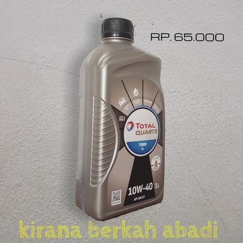 Foto Produk TOTAL QUARTZ 7000 10w40 1L dari kirana berkah abadi