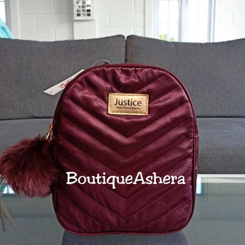 velvet mini backpack