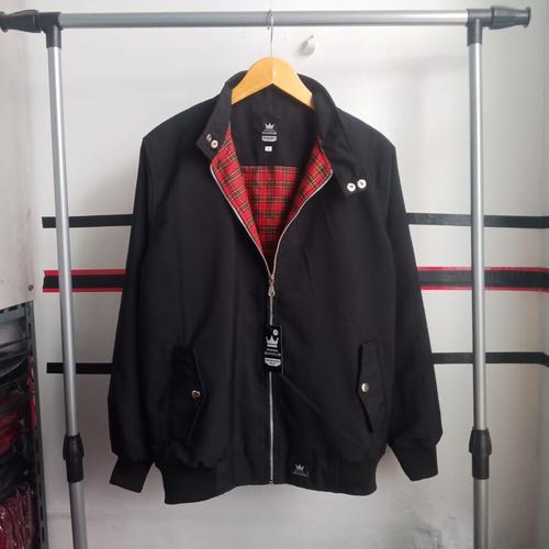 Foto Produk Jaket harington canvas hitam original terlaris - Hitam, XL dari Semuaadastore20