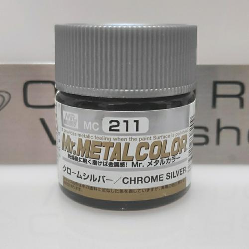 Foto Produk Mr. Metal Color 211 Chrome Silver Lacquer 10ml dari Orbital Ray's Retail