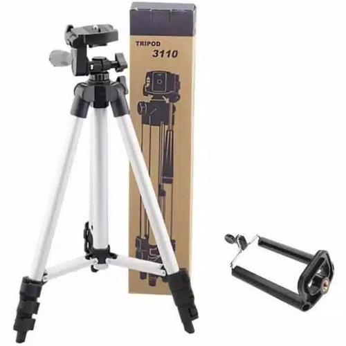 Foto Produk TRIPOD 3110 TRIPOD HP / TRIPOD KAMERA STAND PORTABLE UNIVERSAL HOLDER - 3120 dari rejeki shop
