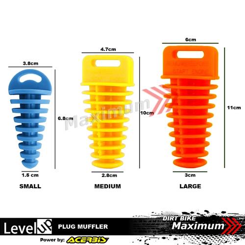 Foto Produk karet knalpot - tutup lubang knalpot karet - penutup lubang knalpot - fluo yellow, S dari TORO Online Shop