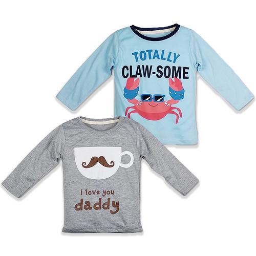 Foto Produk Bearhug Atasan Lengan Panjang Anak Laki-laki XNG6-T Mixmotif 2-4T - Putih, 3 Tahun dari Bearhug-Id