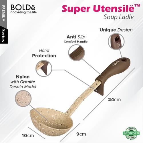 Foto Produk SINTE BOLDe Sendok Sup SOUP LADLE Super Utensile Sop Sayur Kuah Murah dari TOKO SINAR TERANG
