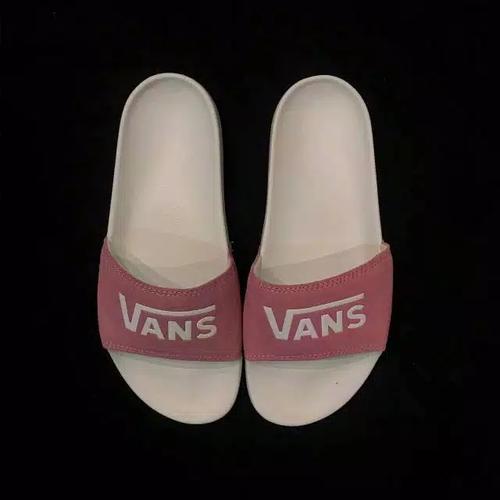 pink slide vans