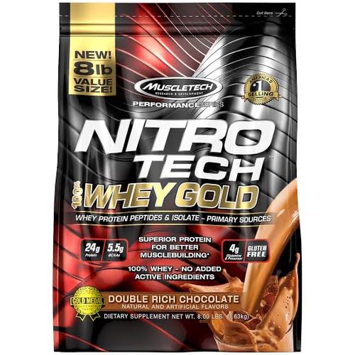 Foto Produk nitrotech whey gold 8 lbs muscletech dari xieanz supplement