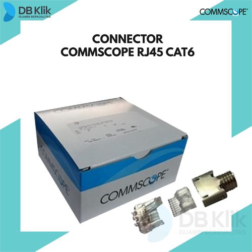 Promo Connector Commscope RJ45 Cat6 + Shield - Konektor Commscope RJ45 ...