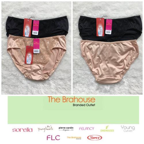 Foto Produk The brahouse panty branded full label sexy lace comfort elastene ori dari thebrahouse