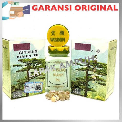 Foto Produk Ginseng Kianpi Pil Wisdom Hologram Asli - Obat Gemuk dari Lapak Ampuh